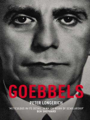 cover image of Goebbels